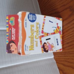 DORA Explorer Numbers & Colors card game